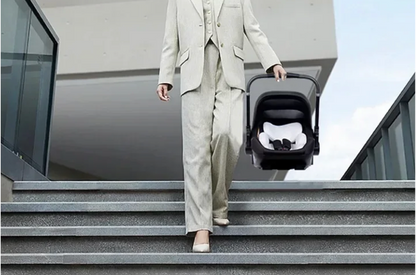 Poussette 3 en 1 Compacte - pliable, légere avec design moderne