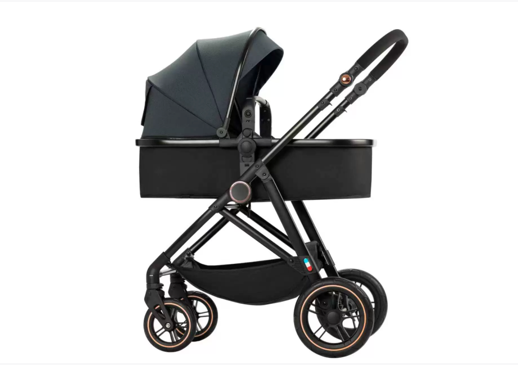 Poussette légère bidirectionnelle, pliable et confortable