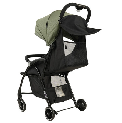 Poussette moderne, légère et pliable avec amortie, et grand confort
