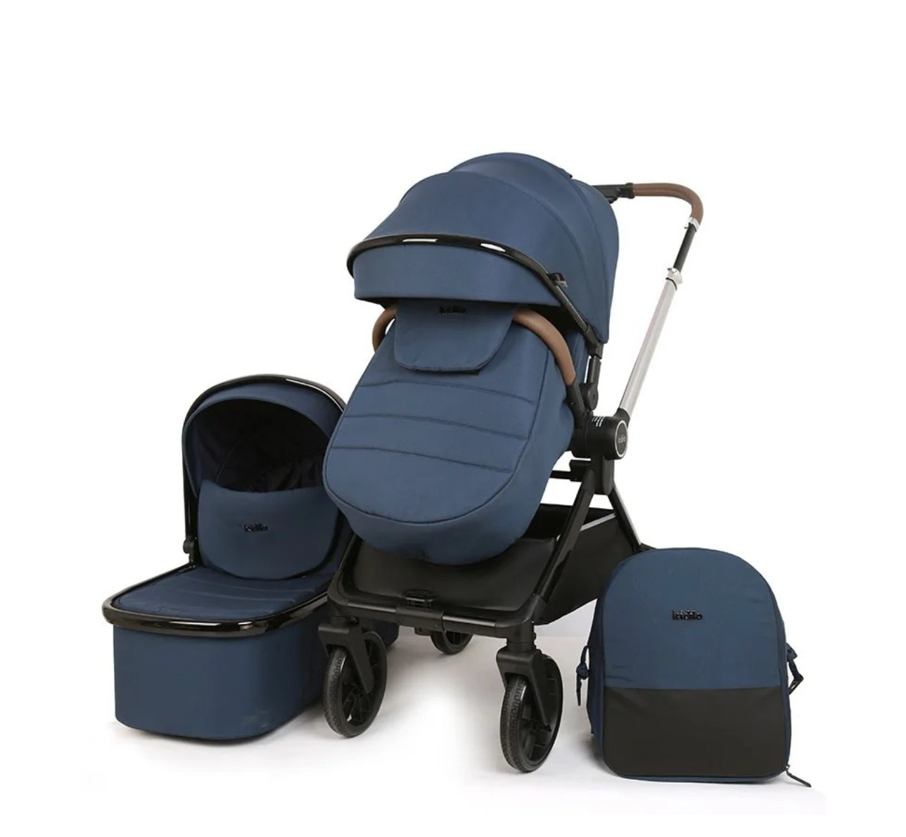 Poussette 3 en 1 Premium grand confort avec design moderne