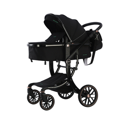 Poussette 3 en 1 moderne tout confort, sécurité et design