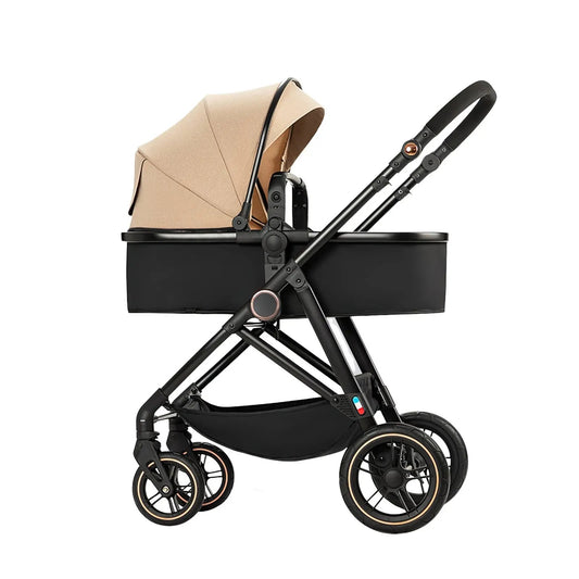 Poussette légère bidirectionnelle, pliable et confortable