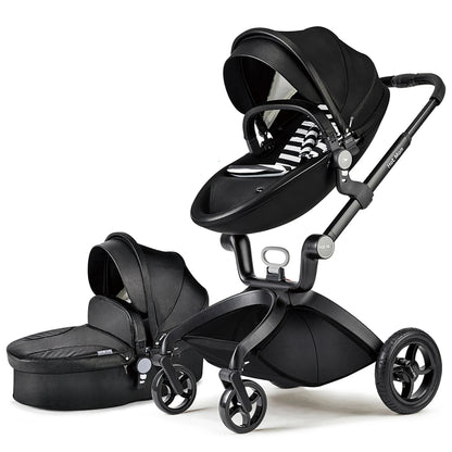 Poussette 3 en 1 Luxe – Élégance et confort premium au quotidien