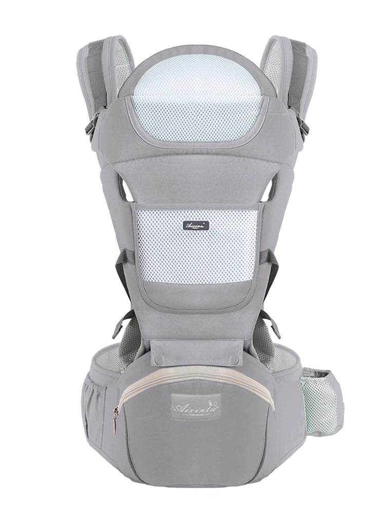 Porte-bébé ergonomique 6 en 1, confortable, évolutif et multifonction