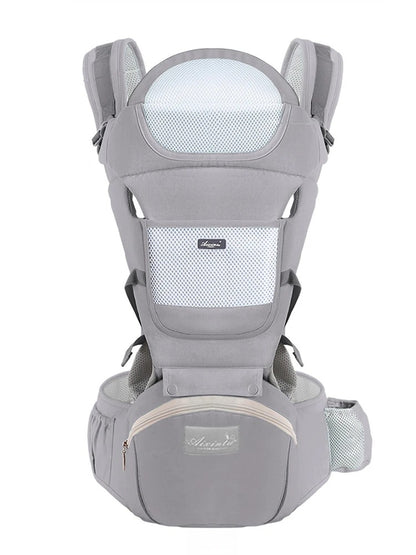 Porte-bébé ergonomique 6 en 1, confortable, évolutif et multifonction