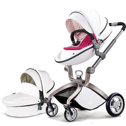 Poussette 3 en 1 Luxe – Élégance et confort premium au quotidien